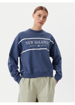 New Balance Bluza Athletics Nautical Lobster WT51923 Niebieski Oversize ze sklepu MODIVO w kategorii Bluzy damskie - zdjęcie 178982726