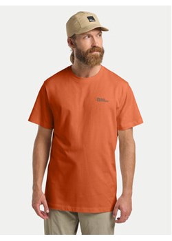 Jack Wolfskin T-Shirt Essential 1808382 Pomarańczowy Regular Fit ze sklepu MODIVO w kategorii T-shirty męskie - zdjęcie 178982847