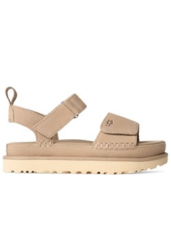 Sandały Ugg Goldenstar 1136783-SAN - beżowe ze sklepu streetstyle24.pl w kategorii Sandały damskie - zdjęcie 178984135