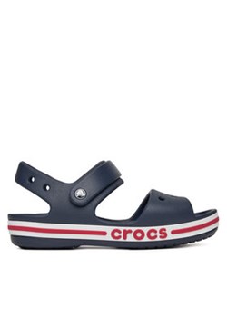 Crocs Sandały BAYABAND SANDAL K 211054-4CC Granatowy ze sklepu MODIVO w kategorii Sandały dziecięce - zdjęcie 178984645