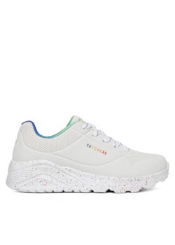 Skechers Sneakersy UNO LITE 310456L WMLT Biały ze sklepu MODIVO w kategorii Buty sportowe dziecięce - zdjęcie 178985599