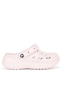 Crocs Klapki BAYA PLATFORM CLOG 208186-6PI Różowy ze sklepu MODIVO w kategorii Klapki damskie - zdjęcie 178986908