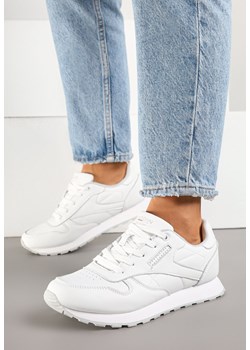 Białe Skórzane Sneakersy w Casualowym Stylu Tirivon ze sklepu renee.pl w kategorii Buty sportowe damskie - zdjęcie 178990165