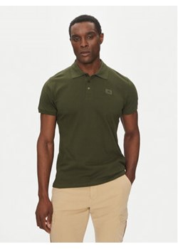 Alpha Industries Polo X-Fit 136600 Zielony Regular Fit ze sklepu MODIVO w kategorii T-shirty męskie - zdjęcie 178992188