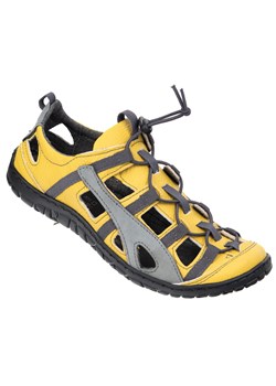 Buty męskie skórzane przewiewne rowerowe 262KZ zółte ze sklepu butyolivier w kategorii Półbuty męskie - zdjęcie 178994026