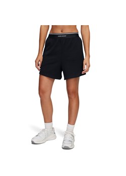 Damskie spodenki treningowe Under Armour UA Meridian Rib Short - czarne ze sklepu Sportstylestory.com w kategorii Szorty - zdjęcie 178994286