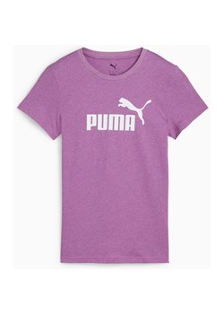 Koszulka damska ESS No. 1 Logo Heather Tee Puma ze sklepu SPORT-SHOP.pl w kategorii Bluzki damskie - zdjęcie 178996276