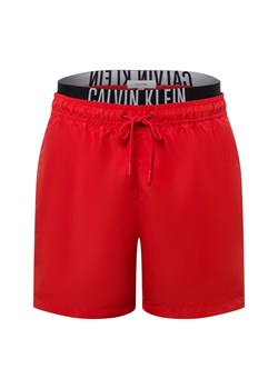 Calvin Klein Męskie kąpielówki Mężczyźni Sztuczne włókno koralowy jednolity ze sklepu vangraaf w kategorii Kąpielówki - zdjęcie 178999489