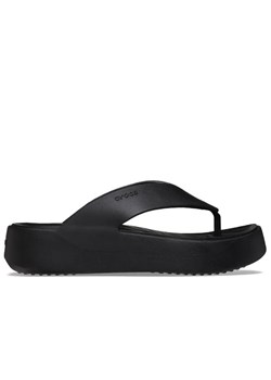 Klapki Crocs Getaway Platform Flip 209410-001 - czarne ze sklepu streetstyle24.pl w kategorii Klapki damskie - zdjęcie 179000225