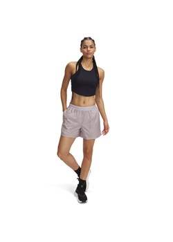 Damskie spodenki treningowe Under Armour UA Rival Woven Short - beżowe ze sklepu Sportstylestory.com w kategorii Szorty - zdjęcie 179002996