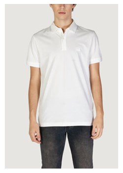 BOSS Polo Passertip 50507699 Beżowy Slim Fit ze sklepu MODIVO w kategorii T-shirty męskie - zdjęcie 179004616