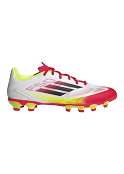 Buty piłkarskie adidas F50 League Mg IE1235 białe ze sklepu ButyModne.pl w kategorii Buty sportowe męskie - zdjęcie 179005416