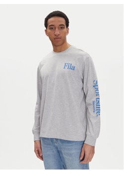 Fila Longsleeve Laon FAM0904 Szary Oversize ze sklepu MODIVO w kategorii T-shirty męskie - zdjęcie 179008526