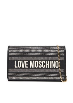 LOVE MOSCHINO Torebka JC4241PP0MKO100A Czarny ze sklepu MODIVO w kategorii Kopertówki - zdjęcie 179008538