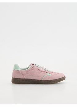 Reserved - Sneakersy z kontrastowymi elementami - brudny róż ze sklepu Reserved w kategorii Buty sportowe damskie - zdjęcie 179008896