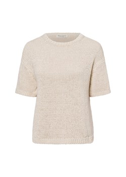 Marc O'Polo Damski sweter z dzianiny z krótkim rękawem Kobiety écru jednolity ze sklepu vangraaf w kategorii Swetry damskie - zdjęcie 179009196