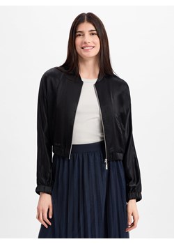 More & More Bluza damska Kobiety wiskoza czarny jednolity ze sklepu vangraaf w kategorii Kurtki damskie - zdjęcie 179009245