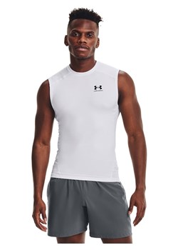 Under Armour Top funkcyjny w kolorze białym ze sklepu Limango Polska w kategorii T-shirty męskie - zdjęcie 179009516