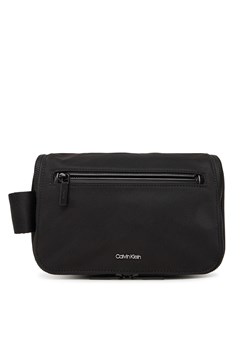 Kosmetyczka Calvin Klein Ck Ease Washbag W/Hanger K50K512943 Czarny ze sklepu eobuwie.pl w kategorii Kosmetyczki - zdjęcie 179012568