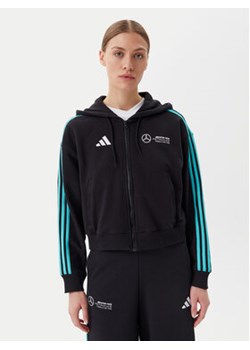 adidas Bluza Mercedes - AMG Petronas Formula One Team DNA JV5436 Czarny Loose Fit ze sklepu MODIVO w kategorii Bluzy damskie - zdjęcie 179013085