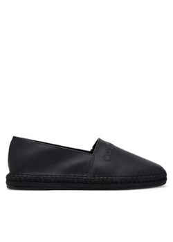 Calvin Klein Espadryle Espadrille Lth HM0HM01882 Czarny ze sklepu MODIVO w kategorii Espadryle męskie - zdjęcie 179013368