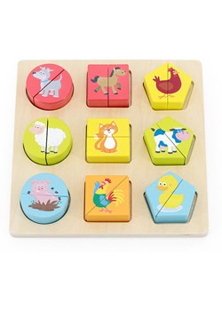 New Classic Toys 18-częściowe puzzle &quot;Farm animals&quot; - 2+ ze sklepu Limango Polska w kategorii Zabawki - zdjęcie 179015449