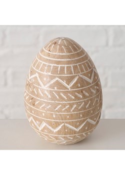 Boltze Dekoracja &quot;Telur&quot; w kolorze beżowym - wys. 10 cm ze sklepu Limango Polska w kategorii Dekoracje - zdjęcie 179016665
