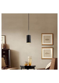 Opviq Lampa wisząca &quot;Kem&quot; w kolorze czarnym - Ø 9 cm ze sklepu Limango Polska w kategorii Lampy wiszące - zdjęcie 179017268