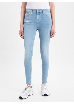 Tommy Jeans Dżinsy skinny - Nora Kobiety Bawełna light stone jednolity ze sklepu vangraaf w kategorii Jeansy damskie - zdjęcie 179019998
