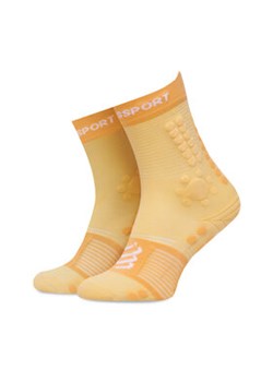 Compressport Skarpety wysokie unisex Pro Racing Socks v4.0 Trail XU00048B Żółty ze sklepu MODIVO w kategorii Skarpetki męskie - zdjęcie 179023066