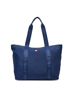 Tommy Jeans Torebka Tjw Ess Daily Tote AW0AW17389 Niebieski ze sklepu MODIVO w kategorii Torby Shopper bag - zdjęcie 179023167