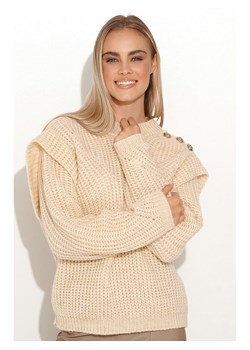 Makadamia Sweter w kolorze beżowym ze sklepu Limango Polska w kategorii Swetry damskie - zdjęcie 179025279