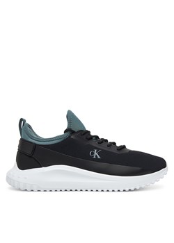 Sneakersy Calvin Klein Jeans Eva Runner Tech Ripstop YM0YM01203 Czarny ze sklepu eobuwie.pl w kategorii Buty sportowe męskie - zdjęcie 179025586