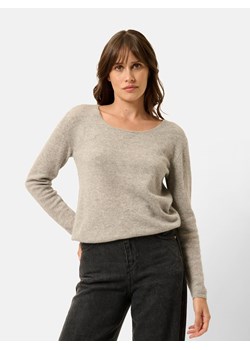 Just Cashmere Kaszmirowy sweter &quot;Fiona&quot; w kolorze szarobrązowym ze sklepu Limango Polska w kategorii Swetry damskie - zdjęcie 179026115
