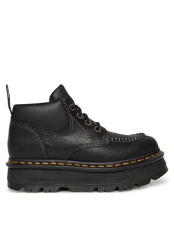 Trapery Dr. Martens Zebzag 4 Eye Boots DM41119001 Czarny ze sklepu eobuwie.pl w kategorii Workery damskie - zdjęcie 179027105