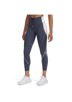 Damskie legginsy do biegania Under Armour UA Run 96 Tights - szare ze sklepu Sportstylestory.com w kategorii Spodnie damskie - zdjęcie 179028147
