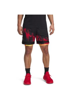 Męskie spodenki do koszykówki Under Armour Curry Statement Short I - czarne ze sklepu Sportstylestory.com w kategorii Spodenki męskie - zdjęcie 179028196