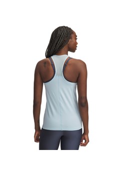 Damski top treningowy Under Armour Tech Mesh Racer Tank - niebieski ze sklepu Sportstylestory.com w kategorii Bluzki damskie - zdjęcie 179028216