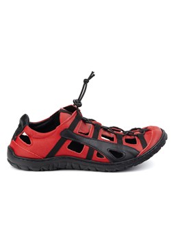 Buty męskie skórzane przewiewne rowerowe 262KZ czerwone ze sklepu butyolivier w kategorii Półbuty męskie - zdjęcie 179028387