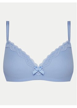 Hunkemöller Biustonosz bezfiszbinowy Lola 301081 Błękitny ze sklepu MODIVO w kategorii Biustonosze - zdjęcie 179029005