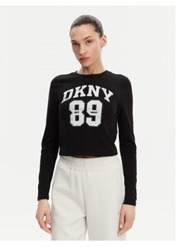 DKNY Bluzka DP4T9979 Czarny Regular Fit ze sklepu MODIVO w kategorii Bluzki damskie - zdjęcie 179029309