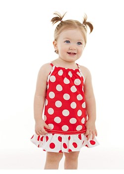 Denokids Sukienka &quot;Dotted&quot; w kolorze czerwonym ze sklepu Limango Polska w kategorii Sukienki dziewczęce - zdjęcie 179031269