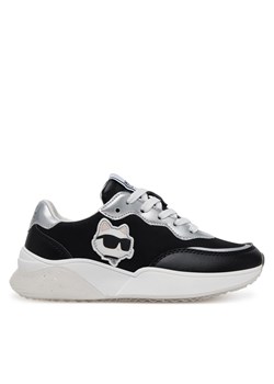 Sneakersy Karl Lagerfeld Kids Z30373 M Czarny ze sklepu eobuwie.pl w kategorii Buty sportowe dziecięce - zdjęcie 179032039