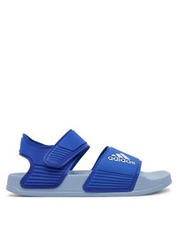 adidas Sandały adilette IH3632 Niebieski ze sklepu MODIVO w kategorii Sandały dziecięce - zdjęcie 179033355