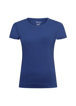 Marie Lund T-shirt damski Kobiety Dżersej granatowy jednolity ze sklepu vangraaf w kategorii Bluzki damskie - zdjęcie 179034748