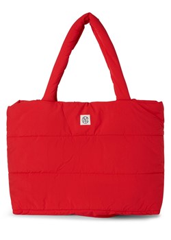 Msch Copenhagen Ladies shopper - MSCHSasja Kobiety Sztuczne włókno czerwony jednolity ze sklepu vangraaf w kategorii Torby Shopper bag - zdjęcie 179034858