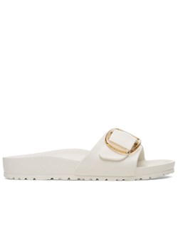 Klapki Birkenstock Madrid Big Buckle 1029633 - białe ze sklepu streetstyle24.pl w kategorii Klapki damskie - zdjęcie 179035026