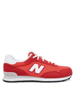 New Balance Sneakersy GC515BR Czerwony ze sklepu MODIVO w kategorii Buty sportowe dziecięce - zdjęcie 179037379