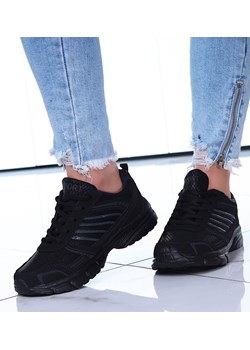 Lekkie czarne damskie buty sportowe BL Navy /G4-2 15137 T341/ ze sklepu Pantofelek24.pl w kategorii Buty sportowe damskie - zdjęcie 179045886