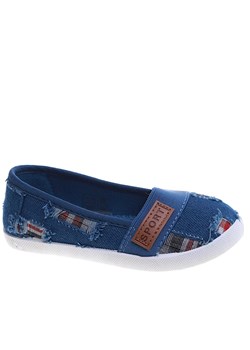 Niebieskie uniwersalne tenisówki dziecięce Jean /E2-2 14031 T037/ ze sklepu Pantofelek24.pl w kategorii Trampki dziecięce - zdjęcie 179046518